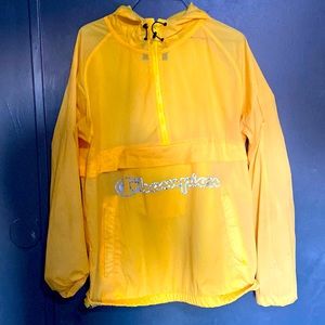 Champion 3/4 zip Windbreaker